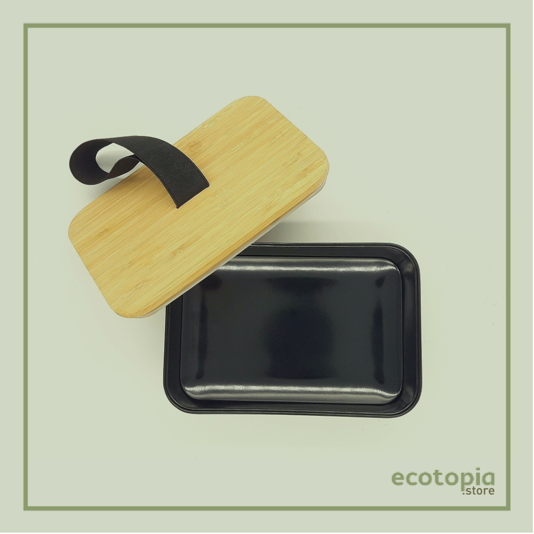 Eco-Friendly BPA Free Bamboo Serving Tray Leakproof Lunch Box