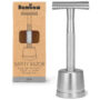 Safety Razor With Stand - Silver