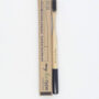 Bamboo toothbrush black adult