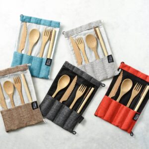 Bamboo Cutlery Sets