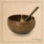 Eco-Friendly Coconut Bowl & Spoon - Geometric