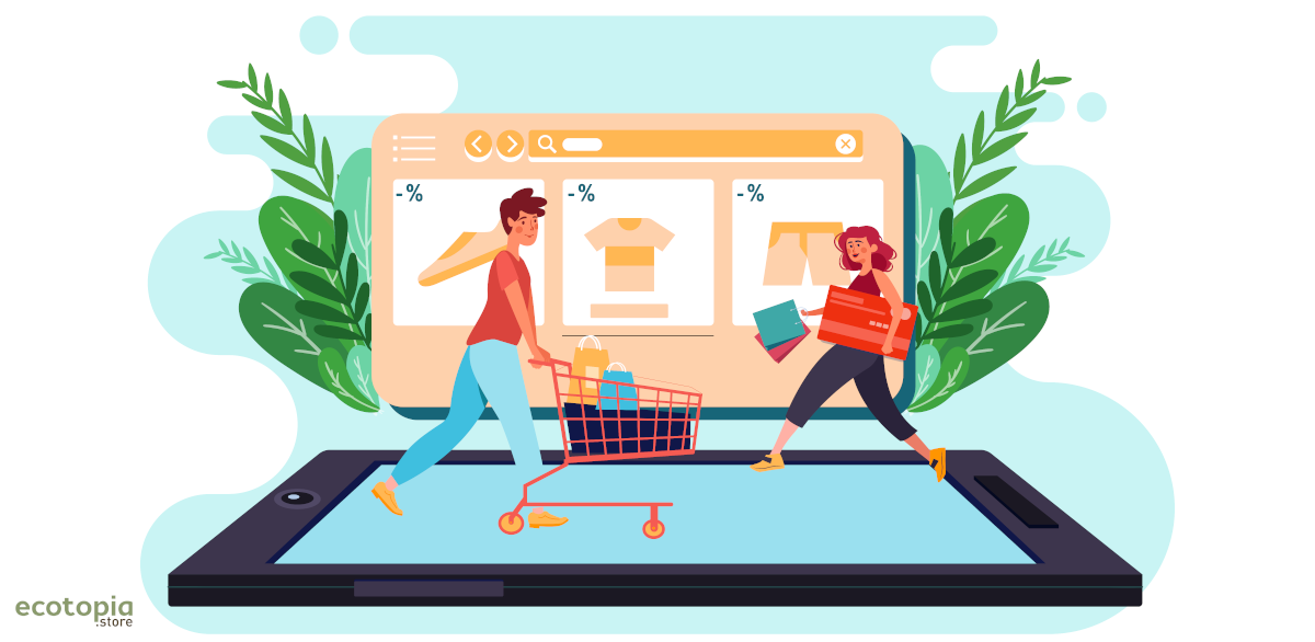 People Walking. Going To ECOTOPIA.Store ECOTOPIA.Store